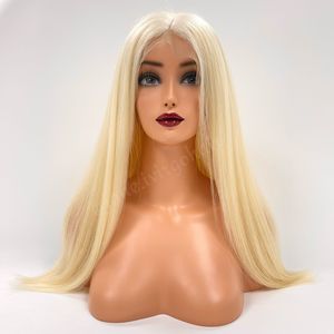 Peluca de Encaje Rubio con Cutícula Alineada, Cabello Virgen Vietnamita, Peluca de Cabello Humano 100% con Encaje Completo - Product Image 2