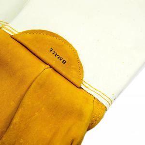 Guantes DE TRABAJO CE guantes de soldadura de cuero Partido de vaca de alta calidad guantes de soldador resistentes al calor para múltiples tareas - Product Image 2