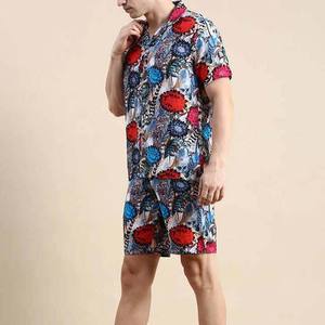 Summer Fitness Jogger Training Mens Shorts and T Shirt Suit Custom Logo 2 Piece Running Shorts Set para hombres - Product Image 2