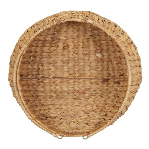 Cesta de Mimbre de Jacinto de Agua con Asas, Cesta de Almacenamiento Hecha a Mano, Ecológica, Hecha en Vietnam - Product Image 6