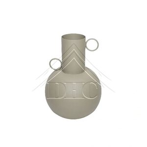 Encantadora decoración rústica para el hogar, florero de Metal Vintage, exhibiciones florales de hierro para bodas y estilo costero, estilo elegante - Product Image 5