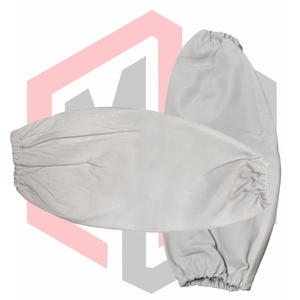 Manchons de soudage en cuir de 14 pouces, résistants aux flammes, antistatiques, épaisseur de 7 oz, protection des bras pour les soudeurs, gants de sécurité - Product Image 6