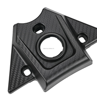 Cache décoratif de console centrale JFG RACING PP pour moto Yozma IN10 – Accessoire de style pour panneau de garniture de console centrale