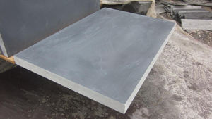 Dalle de pierre d'<span class=keywords><strong>ardoise</strong></span> noire polie grand format, moderne, écologique, durable, panneau de sol extérieur, hall d'hôtel, bordure de piscine, <span class=keywords><strong>terrasse</strong></span> - Product Image 4