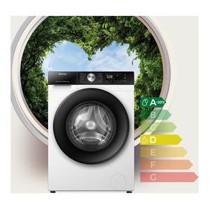 Lavadora de Carga Frontal Blanca y Negra de 7 Kg 3S WF3S7021BW Clase A 1200 rpm Dimensiones 59.5x43.5x84.5cm - Product Image 3