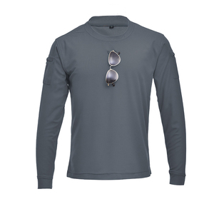 Otoño Invierno nuevo suéter de moda de calle alta hombres de manga larga a rayas Patchwork contraste Color cuello suelto todo-fósforo Tops polar - Product Image 4