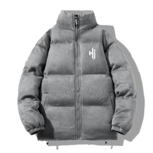 Chaquetas de plumón de pato para hombre con logotipo bordado personalizado de invierno, acolchado ligero para hombre 2025, para hombre y mujer - Product Image 4