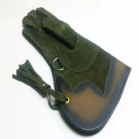 Gants de Falconerie en Cuir Personnalisés Respirants Imperméables Pliables pour Entraînement de Sécurité Kit de Protection Extérieure Brodé Vente en Gros Professionnel