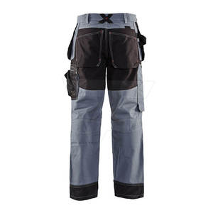 Pantalon de travail de sécurité industrielle au design nouveau, 100 % coton, résistant, multi-poches, pour travaux de construction - Product Image 5
