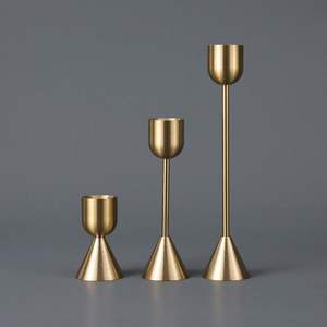 Bougeoir moderne de haute qualité bougeoirs de luxe pour la décoration de la maison nouveau Style Table à manger bougie faisant support - Product Image 2