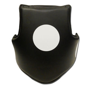 Protecteur de poitrine de boxe en cuir de qualité supérieure personnalisable avec logo personnalisable Équipement de qualité supérieure pour la protection du karaté - Product Image 4