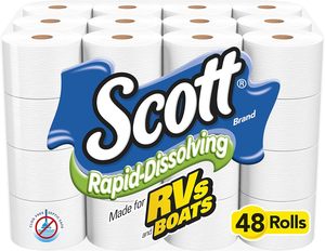 Scott 1000 Bathroom <b>Tissue</b> 36 Pack Jumbo Roll Disposable Strong Antibacterial Soft <b>Toilet</b> Paper Washable - Product Image 6