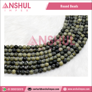 ลูกปัดเซราฟินไนต์แท้คุณภาพสูง AAA ขนาด 8 มม. จาก Anshul Impex สำหรับทำสร้อยข้อมือ - Product Image 2