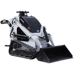 Venta al por mayor con envío gratuito: Minicargadoras diésel eléctricas Kubota con motor EPA y cortacésped, minicargadoras con dirección deslizante. - Product Image 5