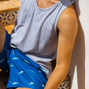 Shorts de Baño Personalizados para Hombre, de Tela No Tejida, Sólidos, Transpirables, Casuales, con Logotipo Personalizado OEM - Product Image 6