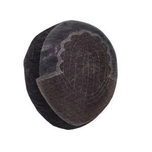 Perruque en cheveux humains Remy Taz Hair BD THB 2025 pour homme, vague corporelle, densité 150%, dentelle frontale, texture droite, cheveux chinois - Product Image 5