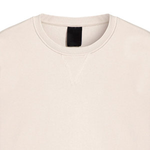 Asequible suave liso sudaderas de moda transpirable cuello redondo sudadera minimalista sudaderas para hombres - Product Image 5