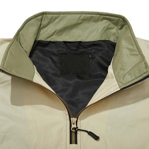 Veste de pluie légère de conception classique été extérieur vent coureur tissu tissé motif imprimé mince coupe-vent veste - Product Image 3