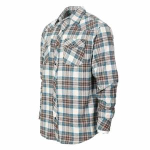 Chemise en flanelle 100% coton de qualité supérieure pour les motocyclistes Production en usine de conception à carreaux personnalisée pour les commandes de marque privée Printemps - Product Image 6