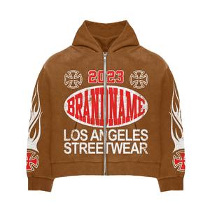 Survêtements de gym deux pièces à fermeture éclair personnalisés à la mode Collection d'hiver à la mode en gris noir grande taille tenue d'entraînement écologique - Product Image 4