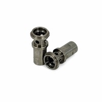 Pièces de contrôle de fluides en acier inoxydable de haute précision, usinage CNC, prototypage rapide, perçage, électroérosion à fil, sur mesure