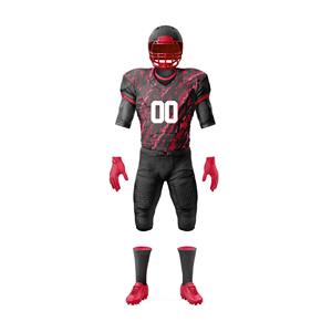 Dernier style, uniformes de football américain pour hommes, coupe confortable, col en V, short, maillot, pantalon, sublimation, vêtements d'équipe rétro - Product Image 5