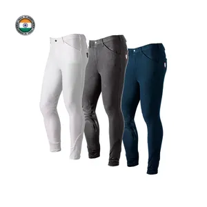 กางเกงขี่ม้าผู้หญิงผ้าไนล่อนพิมพ์ลายซิลิโคนสำหรับขี่แฟชั่นล่าสุดใส่สบาย - Product Image 4