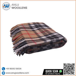 Venta caliente mantas mexicanas grandes manta de sarape tejida a mano artesanal manta de tartán auténtica - Product Image 6