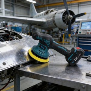 Professional 21V 600W Cordless Car Polisher 150mm 6" Dual Action <b>Electric</b> Buffer 11000RPM 8 Speeds Auto Detailing Machine <b>Kit</b> - Product Image 1