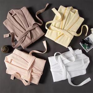 ชุดคลุมอาบน้ำสองชั้นหรูหราน้ำหนักเบาสำหรับผู้หญิงชุดยาวสไตล์โรงแรมร้านเสริมสวยทั้งชายหญิงรุ่นฤดูหนาว - Product Image 5