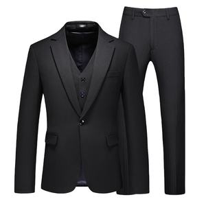 High Men's Slim-Fitting Business Office Suit Solid Color Light Luxury Fashion Pleated Breathable Waterproof Available Large 2026 - Product Image 2