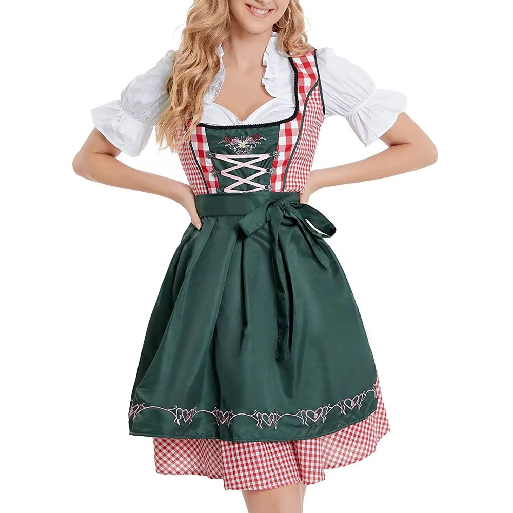 dirndl apron tie meaning