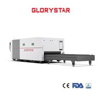 Machine de découpe laser à fibre métallique CNC haute vitesse entièrement fermée 3015 3kW/6kW pour l'acier