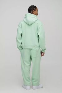 ชุดวอร์มผ้าปะติดมีฮู้ดขนาดใหญ่พิเศษสำหรับผู้ชายชุดวอร์มลำลองระบายอากาศได้ดีและใส่สบาย - Product Image 2