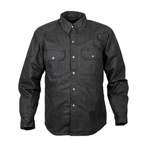 Camisa de Kevlar duradera con características protectoras blindadas y Camisa de franela con bolsillos en el pecho para hombres - Product Image 2