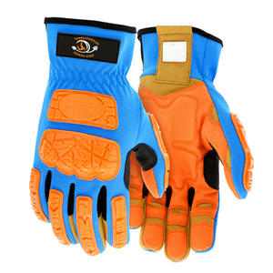 Guantes de trabajo de nitrilo resistentes al desgaste, resistentes al agua, látex, goma, plástico, antideslizantes, OEM, alta calidad, venta al por mayor, baratos - Product Image 2