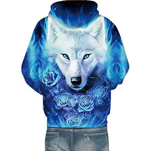 Sweats à capuche vierges par sublimation pour sublimation taille USA Hommes femmes 100% polyester - Product Image 4