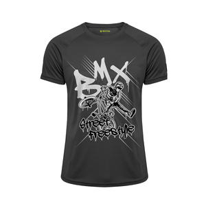Camiseta serigrafiada personalizada Camiseta gráfica de alta calidad Ropa de calle de algodón OEM para hombres - Product Image 1