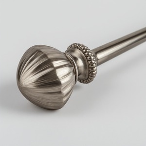 Royal Line Single <b>Curtain</b> <b>Pole</b> Crafted With High Quality Metal Offering Smooth Finish Strength And Elegant Design - Product Image 4
