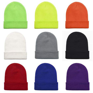Bonnets épais et chauds les plus vendus Mettez vos propres logos Fabricants de chapeaux personnalisés Jacquard Sports Outwear Bonnet unisexe Htas - Product Image 2