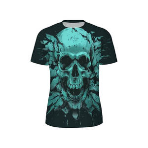 Camiseta ajustada para hombre Camiseta con dobladillo curvo de caída más larga Cuello redondo Muscle Fitness Camisetas de gimnasio para hombre - Product Image 4