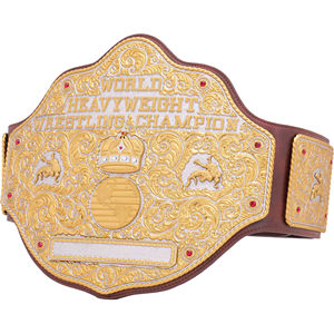 Diseño personalizado Big Gold World Heavyweight UFC Championship Belt 100% Aleación de zinc Cinturón de cuero pesado personalizado para adultos - Product Image 5