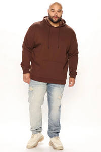 Sudadera con capucha para hombre con bolsillo de canguro para mujer, sudadera informal con capucha de ajuste relajado, sudadera con estampado de moda para ropa de calle - Product Image 2