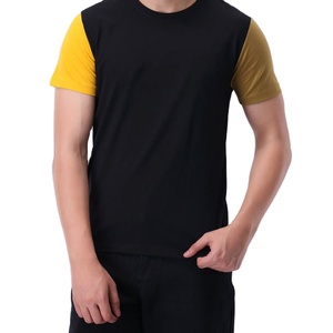 T-shirt léger pour homme, personnalisable, vierge, en matériaux de haute qualité, avec logo sérigraphié, pour vêtements décontractés d'extérieur, vente en gros à faible MOQ - Product Image 4