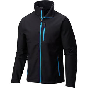Chaqueta Softshell para Hombre, con Cuello Alto, Ajustable, Transpirable, Impermeable, con Logotipo Personalizado OEM, Superventas - Product Image 4