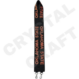 Oklahoma State Beaded <b>Purse</b> Strap Customized White Gold Seed Bead Bag Straps <b>Accessories</b> Bags Special Bag Parts <b>Accessories</b> - Product Image 1