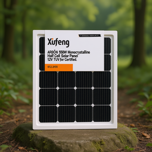 Panneau solaire monocristallin demi-cellule Xufeng 550W 12V certifié TUV - Product Image 3
