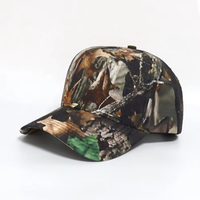Casquettes de baseball en jean de haute qualité, personnalisables avec logo, pour activités de plein air, chasse, camouflage tactique, 6 panneaux, été, courantes, vente en gros à faible MOQ