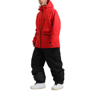 Traje de Esquí Personalizado para Hombre de Alta Calidad, Nuevo Estilo 2026, Ropa de Esquí Personalizada, Trajes de Nieve Resistentes al Viento, Traje de Esquí de Talla Grande para Hombre - Product Image 3