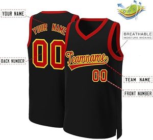 Maillot de basket-ball pour hommes personnalisé 2025 ensemble d'uniformes de sport pour la pratique du jeu en équipe conception sublimée avec logo numéro de nom - Product Image 3